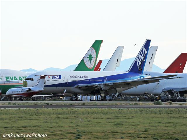 飛行機の墓場 モハベ空港