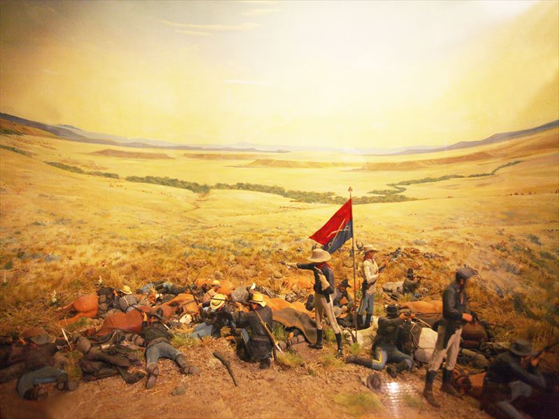 リトルビッグホーンの戦場 モンタナ州