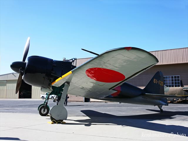 チノ航空博物館 （プレーンズ・オブ・フェーム航空博物館） ゼロ戦栄